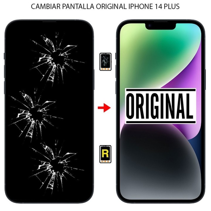 Cambiar Pantalla iPhone 14 Plus Original