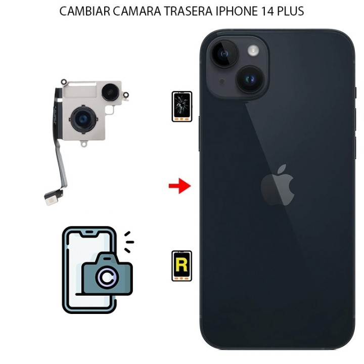 Cambiar Cámara Trasera iPhone 14 Plus