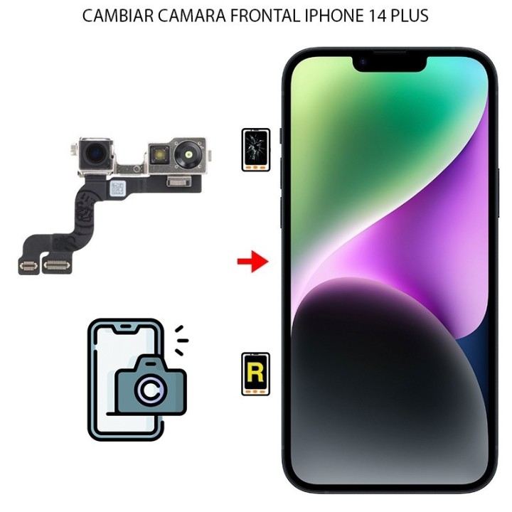 Cambiar Cámara Frontal iPhone 14 Plus