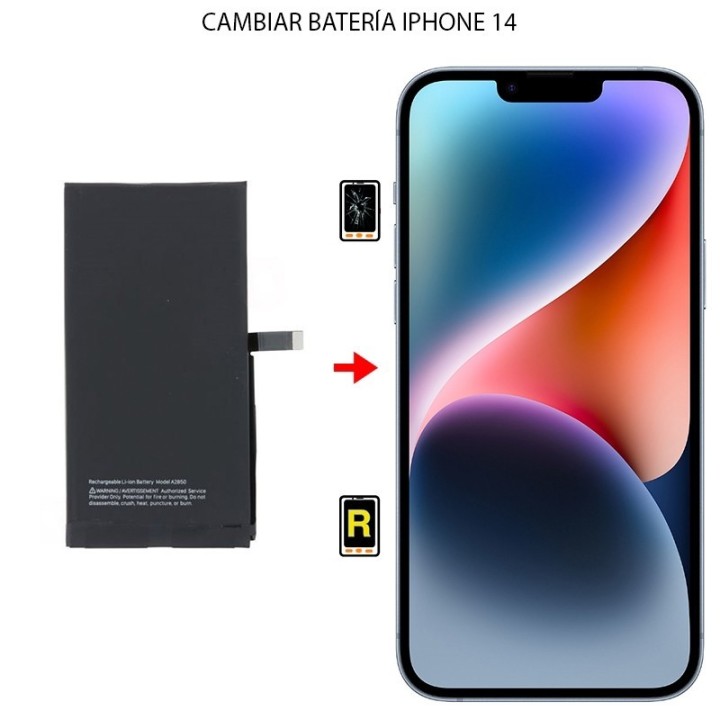 Cambiar Batería iPhone 14