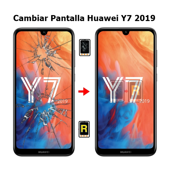 Cambiar Pantalla Huawei Y7 2019