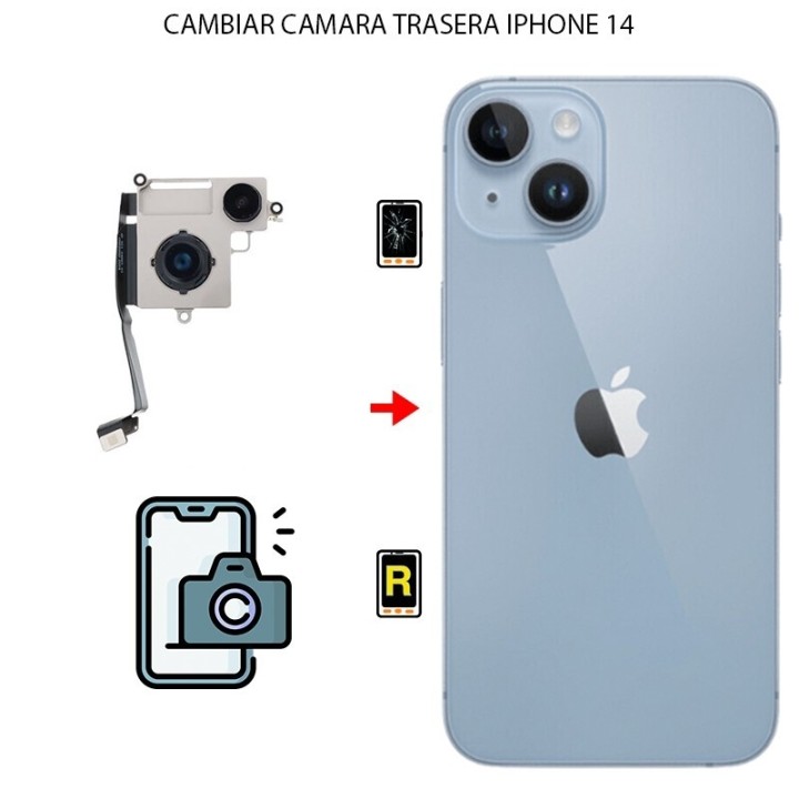 Cambiar Cámara Trasera iPhone 14