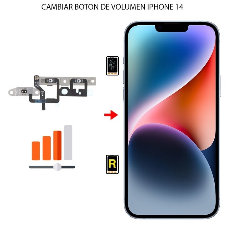 Cambiar Botón De Volumen iPhone 14