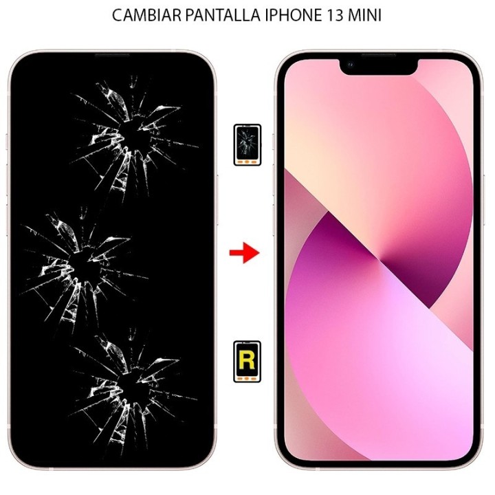 Cambiar Pantalla iPhone 13 mini