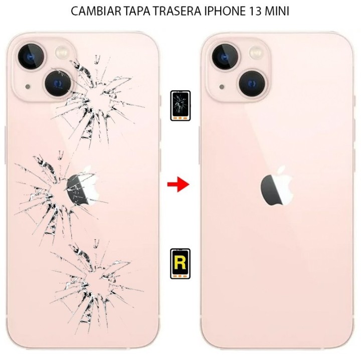Cambiar Cristal De Tapa Trasera iPhone 13 mini
