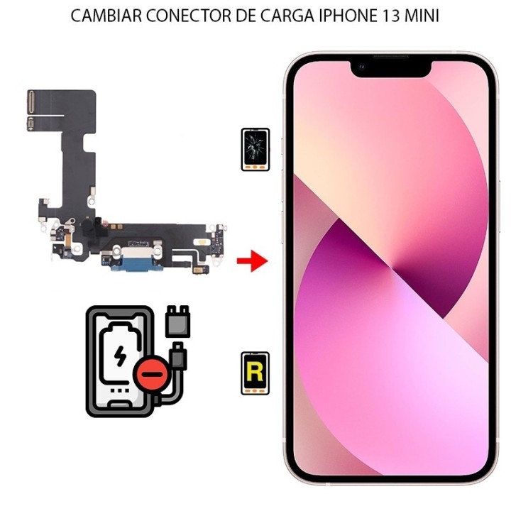 Cambiar Conector De Carga iPhone 13 mini