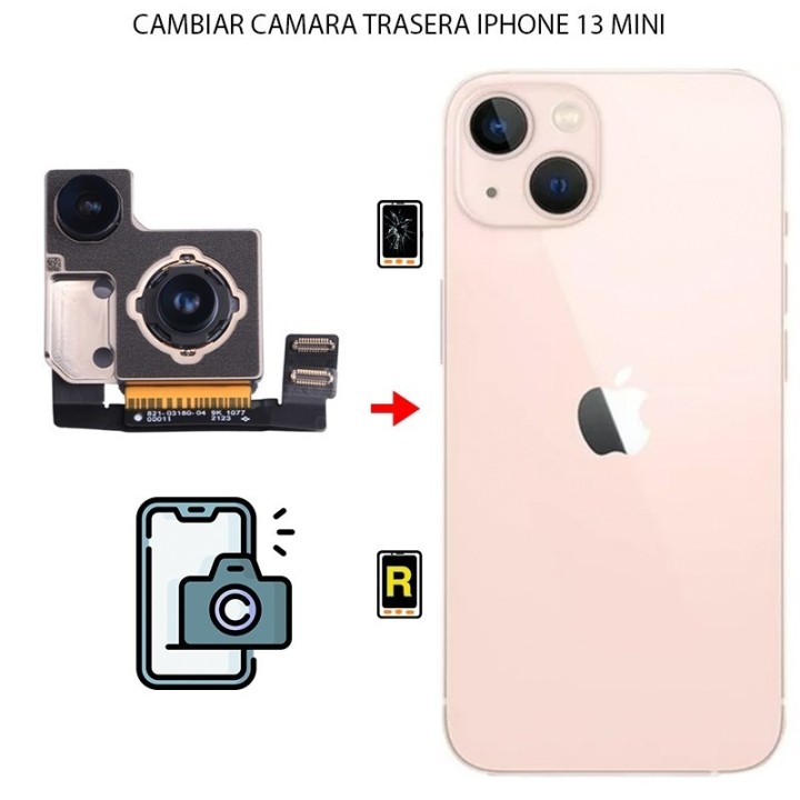 Cambiar Cámara Trasera iPhone 13 mini