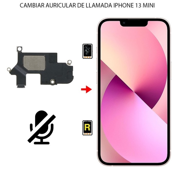 Cambiar Auricular De Llamada iPhone 13 mini