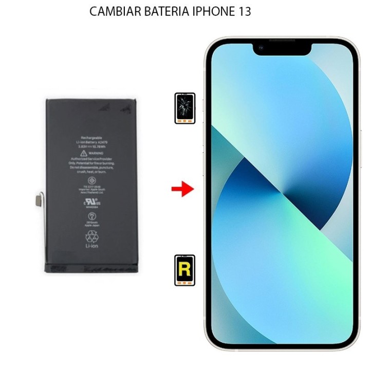 Cambiar Batería iPhone 13