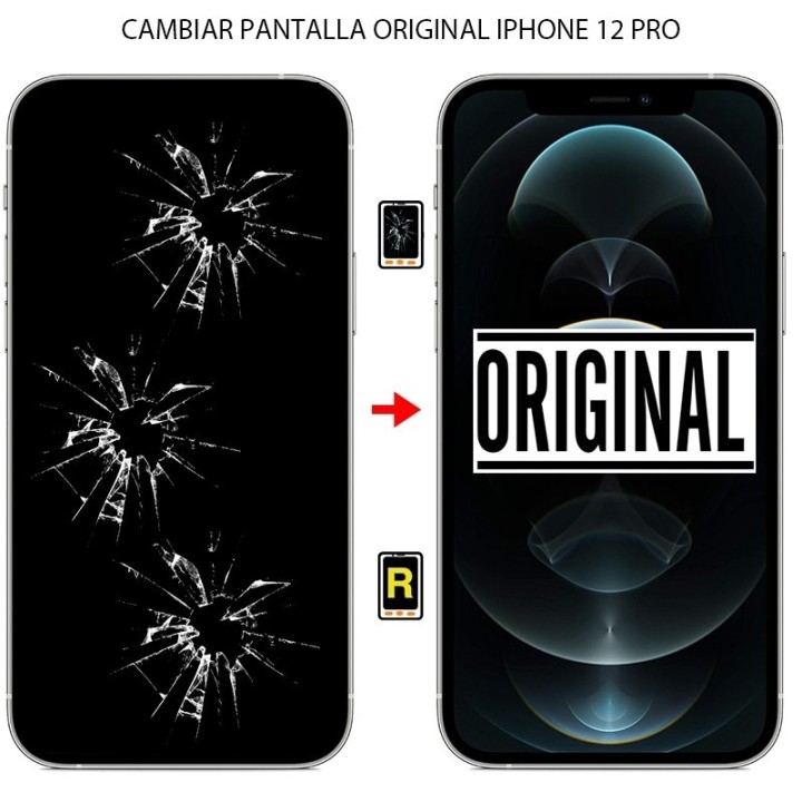 Cambiar Pantalla iPhone 12 Pro Original
