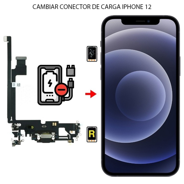 Cambiar Conector de Carga iPhone 12