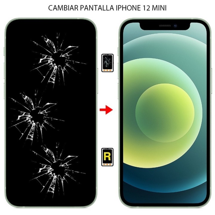 Cambiar Pantalla iPhone 12 Mini