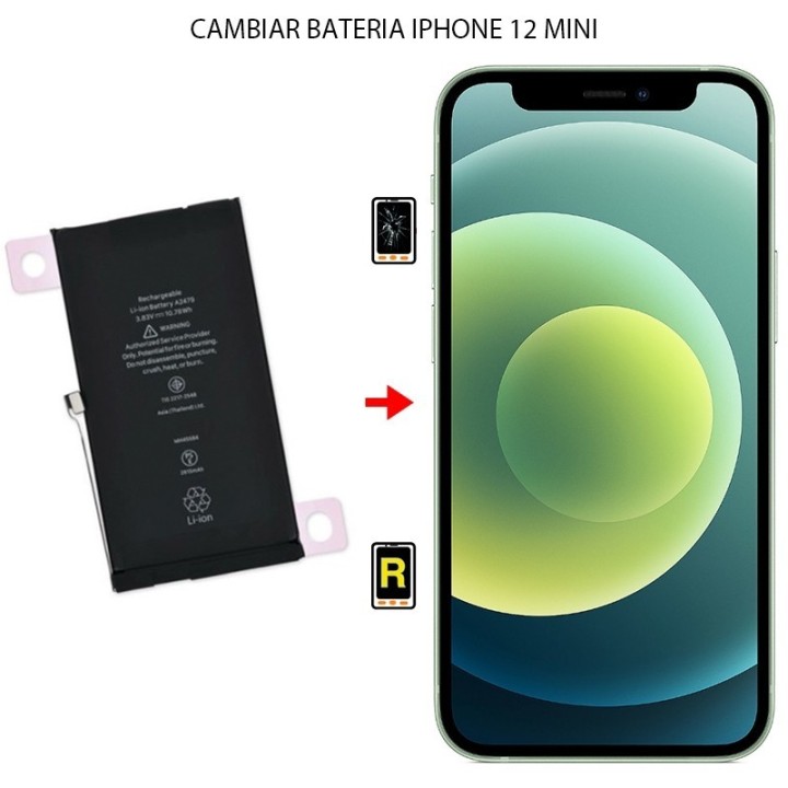 Cambiar Batería iPhone 12 Mini