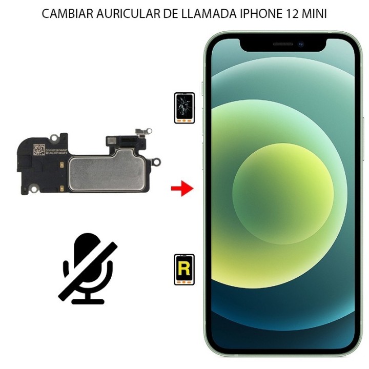 Cambiar Auricular de llamada iPhone 12 Mini