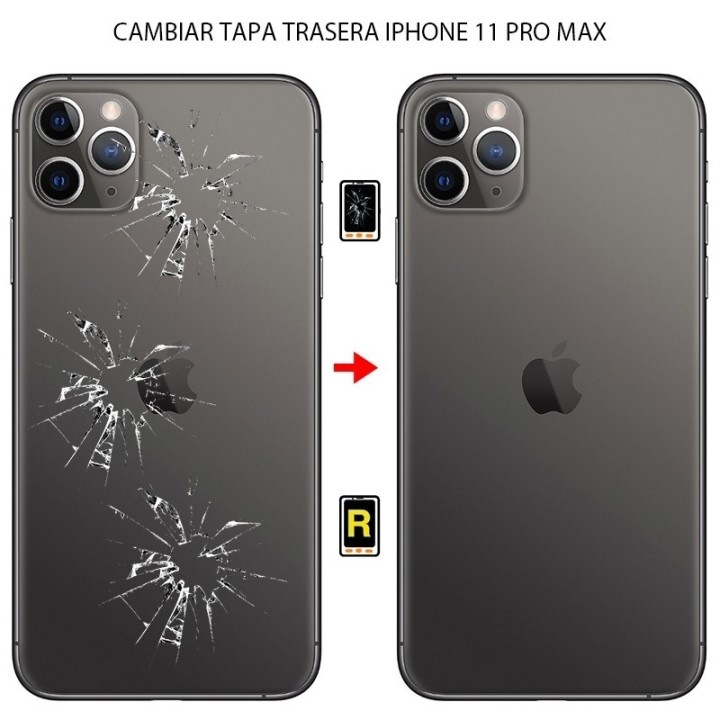 Cambiar Tapa Trasera iPhone 11 Pro Max