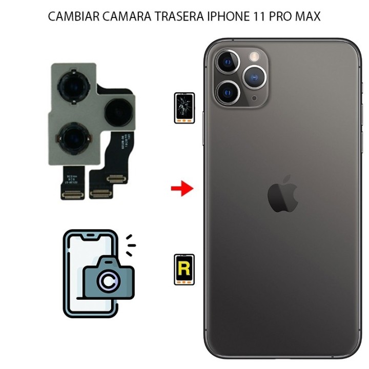 Cambiar Cámara Trasera iPhone 11 Pro Max