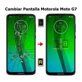 Cambiar Pantalla Motorola Moto G7 XT1962