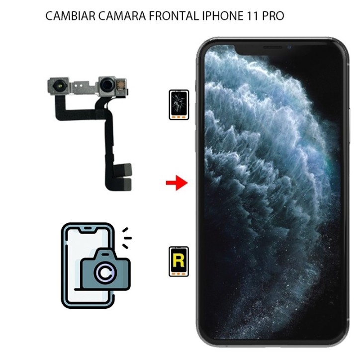 Cambiar Cámara Frontal iPhone 11 Pro
