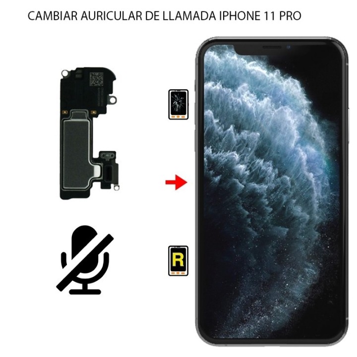 Cambiar Auricular de Llamada iPhone 11 Pro