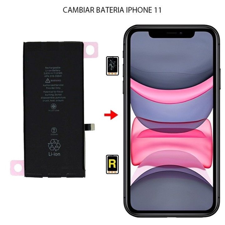 Cambiar Batería iPhone 11