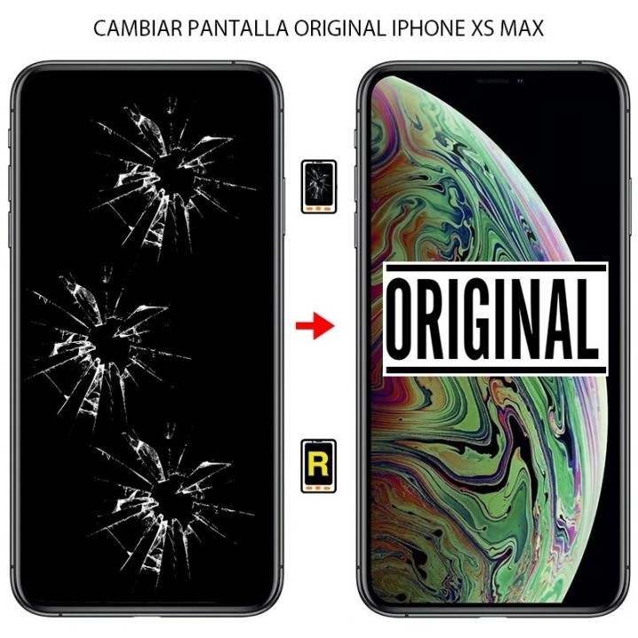Cambiar Pantalla iPhone XS Max Original