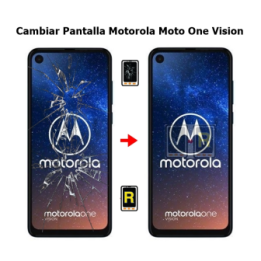 Cambiar Pantalla Motorola One Vision XT1970
