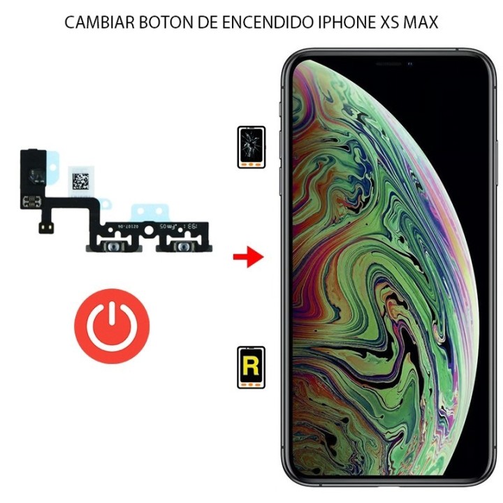 Cambiar Botón Encendido iPhone XS Max
