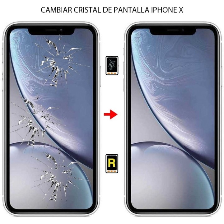 Cambiar Cristal de la Pantalla iPhone X