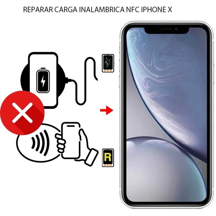 Reparar Carga Inalámbrica + NFC iPhone X