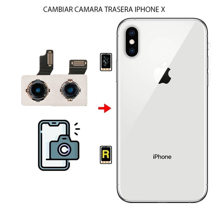 Cambiar Cámara Trasera iPhone X