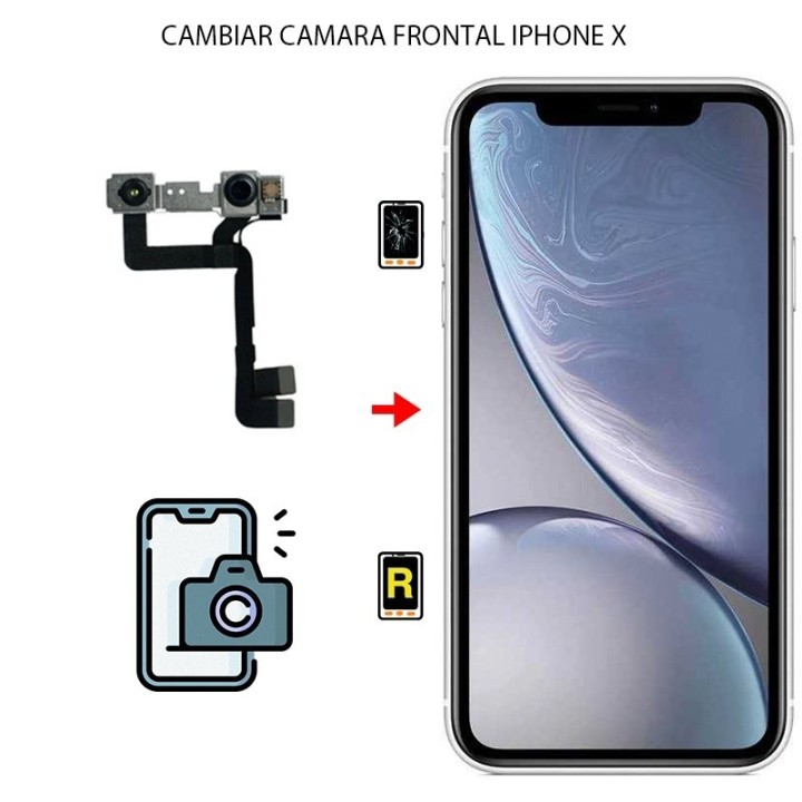 Cambiar Cámara Frontal iPhone X
