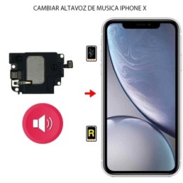 Cambiar Altavoz de Musica iPhone X
