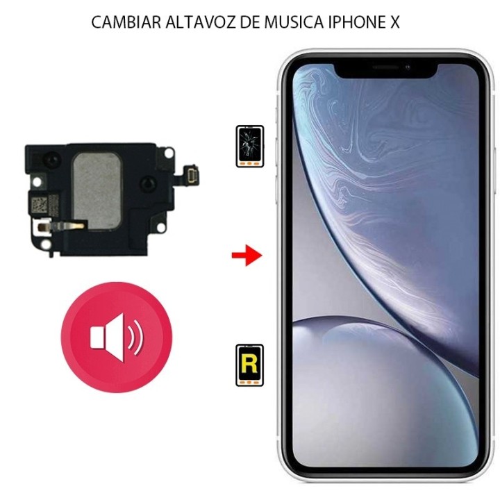Cambiar Altavoz de Musica iPhone X