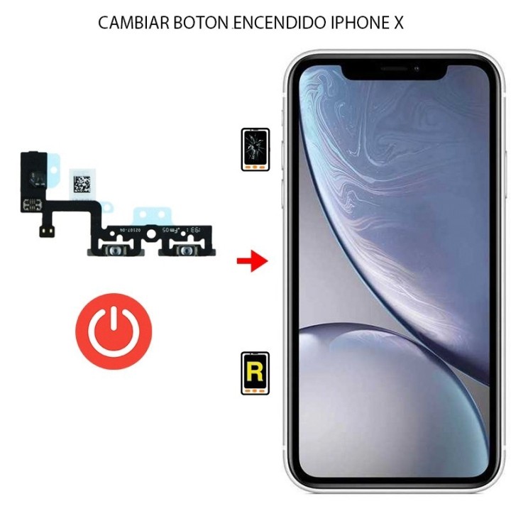 Cambiar Botón Encendido iPhone X