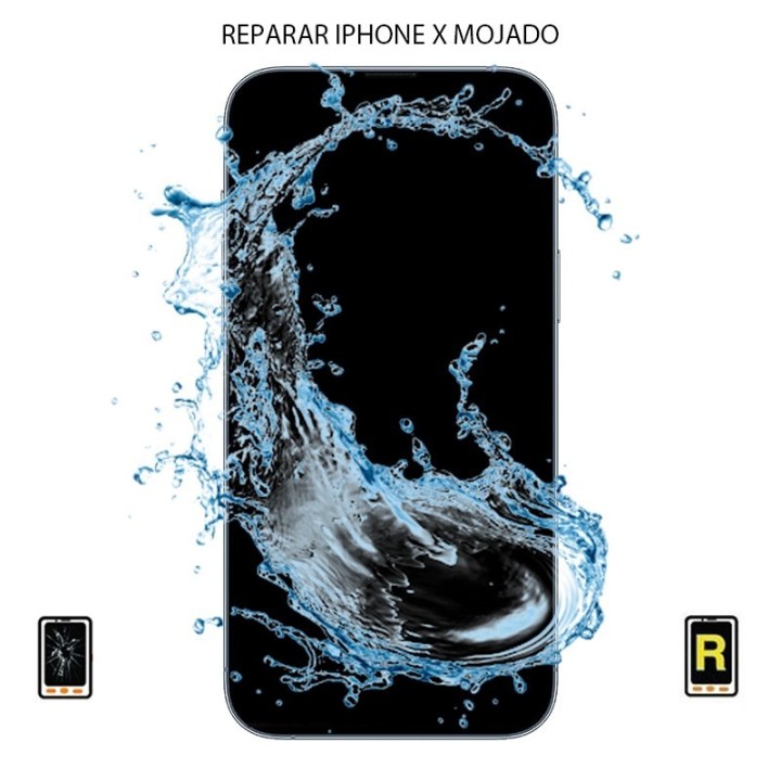 Reparar iPhone X Mojado