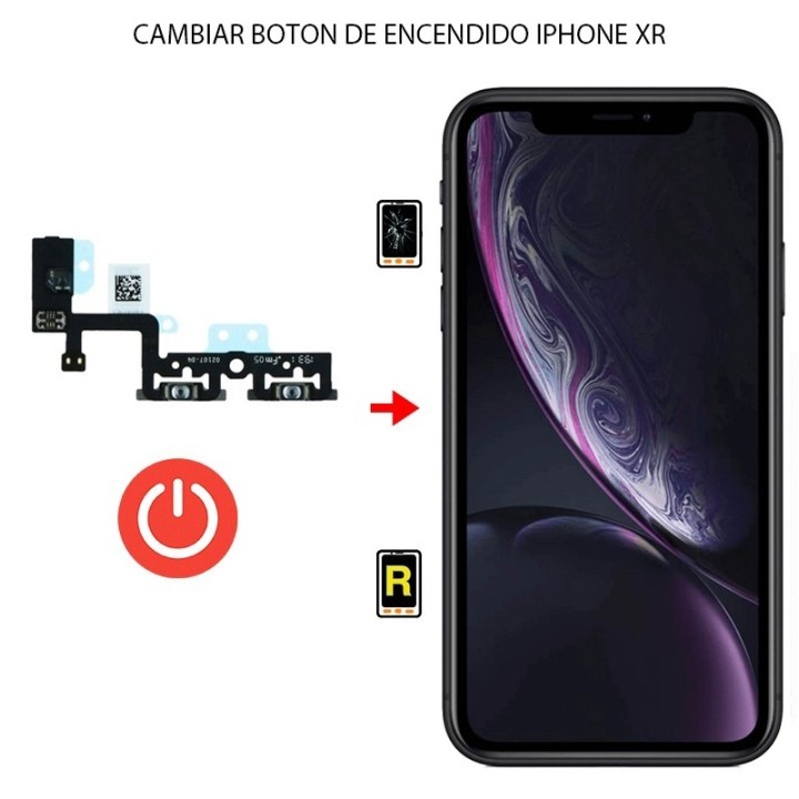 Cambiar Botón Encendido iPhone XR