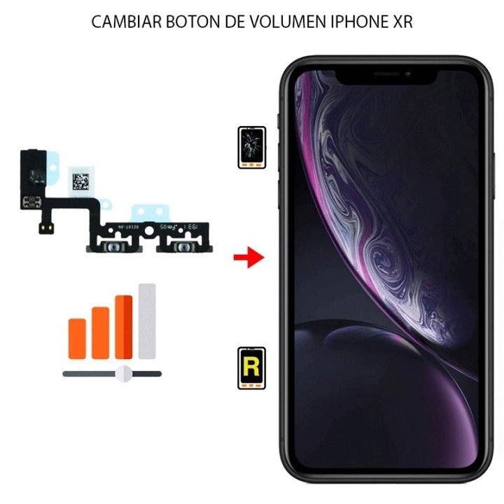 Cambiar Botón Volumen iPhone XR