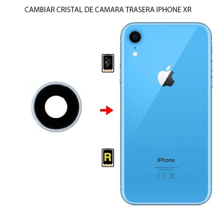 Cambiar Cristal Cámara Trasera iPhone XR