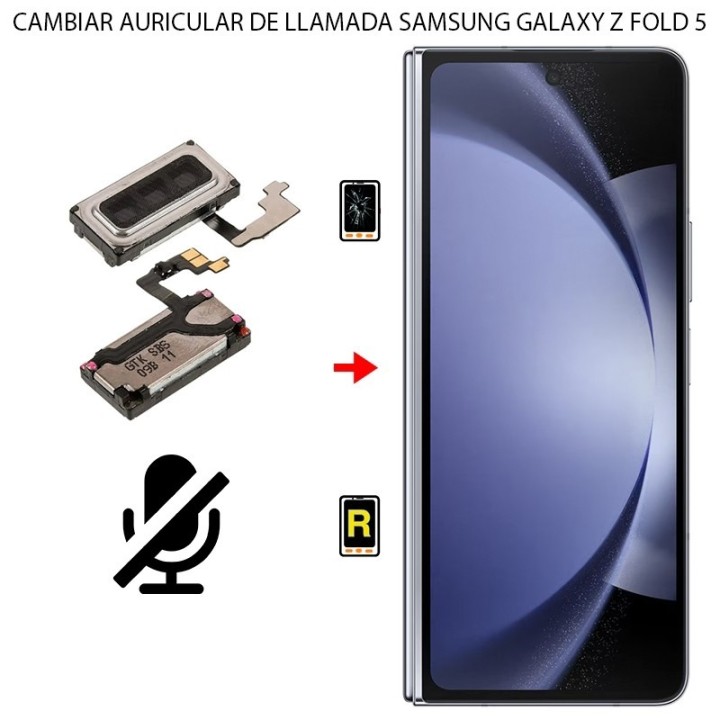 Cambiar Auricular de Llamada Samsung Galaxy Z Fold 5 5G