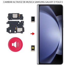 Cambiar Altavoz de Música Samsung Galaxy Z Fold 5 5G