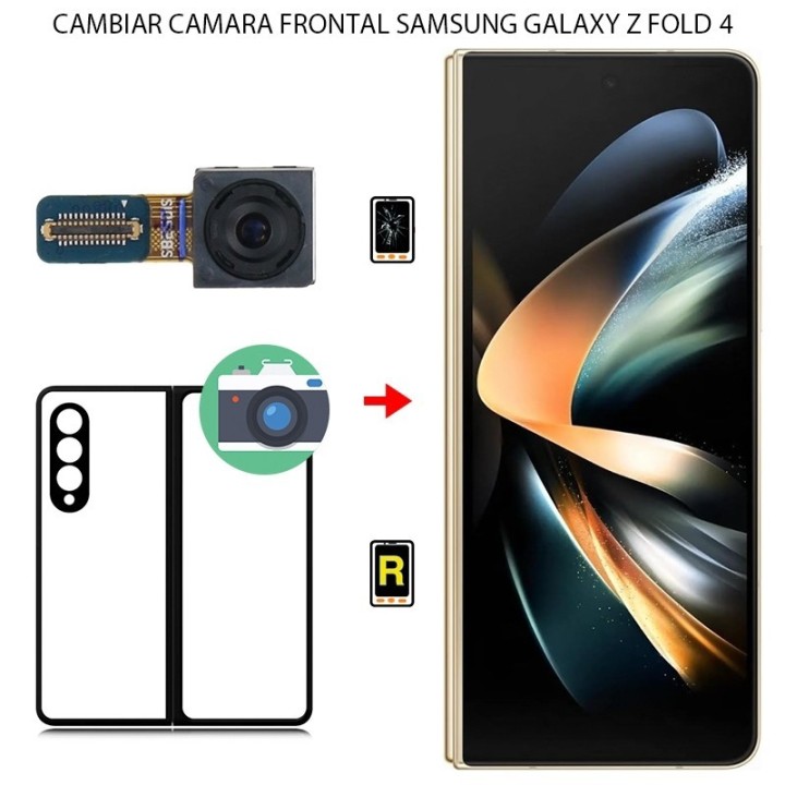 Cambiar Cámara Frontal Pantalla Externa Samsung Galaxy Z Fold 4