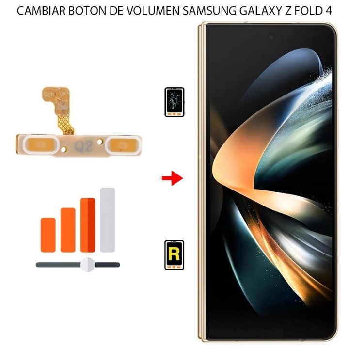 Cambiar Botón De Volumen Samsung Galaxy Z Fold 4 5G