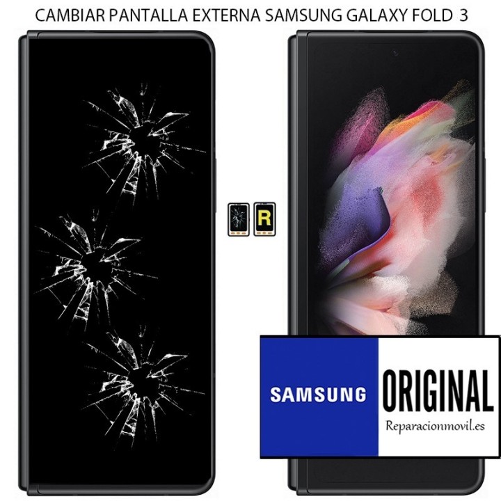 Cambiar Pantalla Externa Samsung Galaxy Z Fold 3 5G