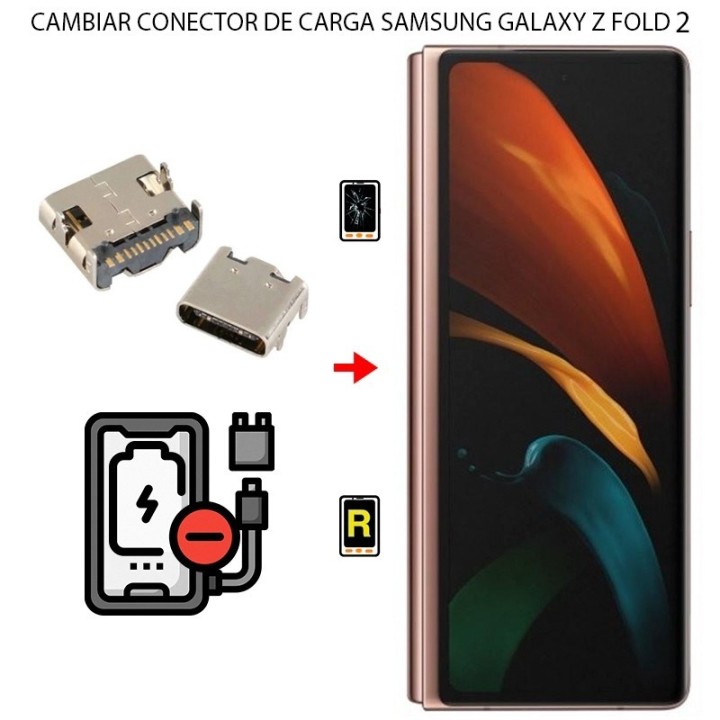 Cambiar Conector De Carga Samsung Galaxy Z Fold 2 5G