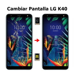Cambiar Pantalla LG K40 X420EMW