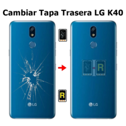 Cambiar Tapa Trasera LG K40 X420EMW