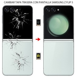 Cambiar Tapa Trasera Con Pantalla Samsung Galaxy Z Flip 5 5G