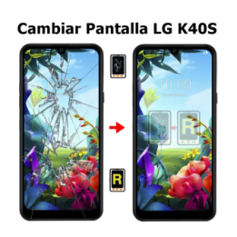 Cambiar Pantalla LG K40S LMX430EMW