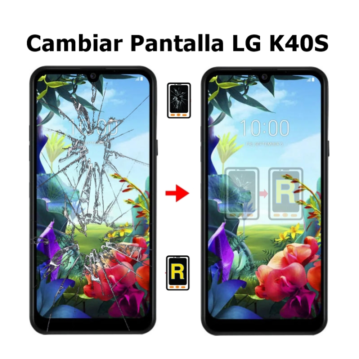 Cambiar Pantalla LG K40S LMX430EMW