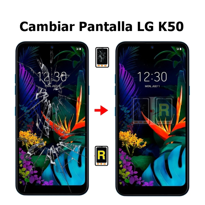 Cambiar Pantalla LG K50 LMX520EMW